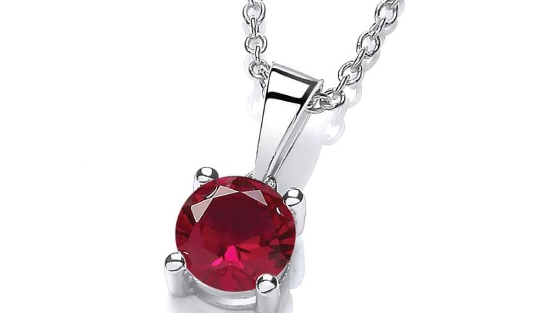 Diamond Ruby Pendant