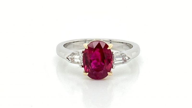 Ruby Engagement Rings
