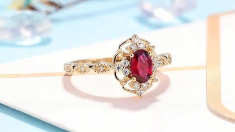 Ruby Engagement Rings