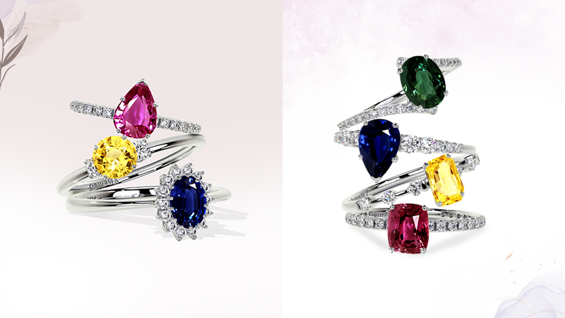 Sapphire engagement ring designs
