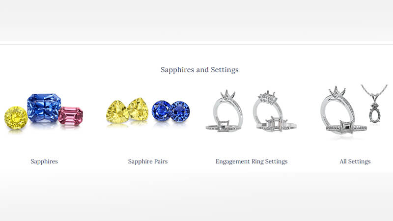 Sapphires And Settings