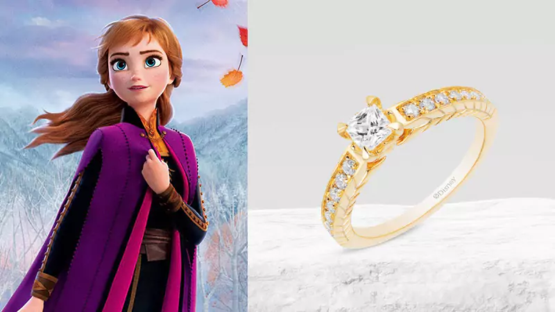 Anna Disney Engagement Ring