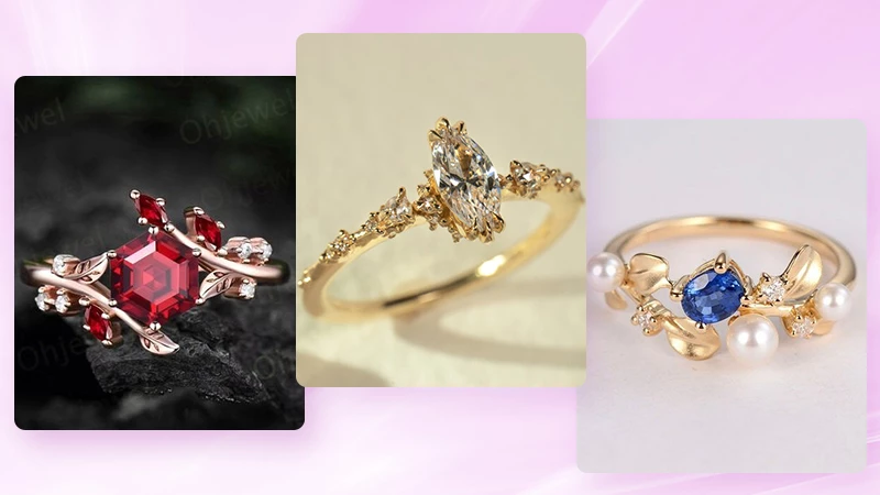 fancy engagement ring