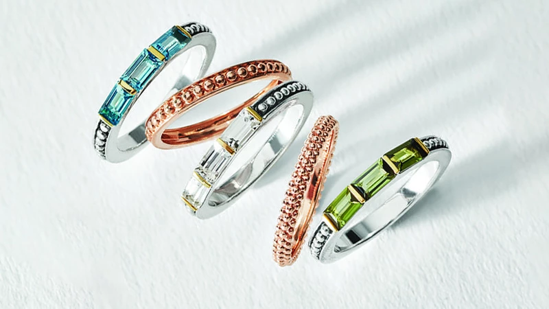 gemstone rings