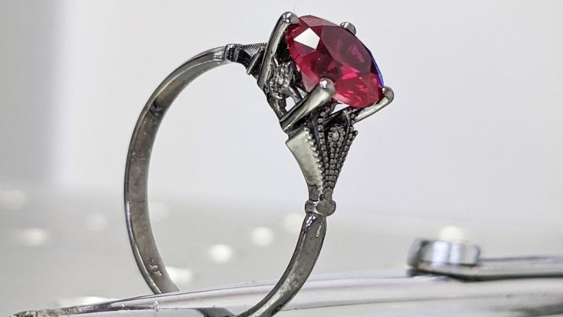 Ruby Engagement Rings