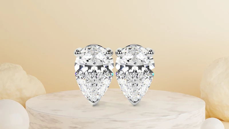 Diamond Drop Earrings