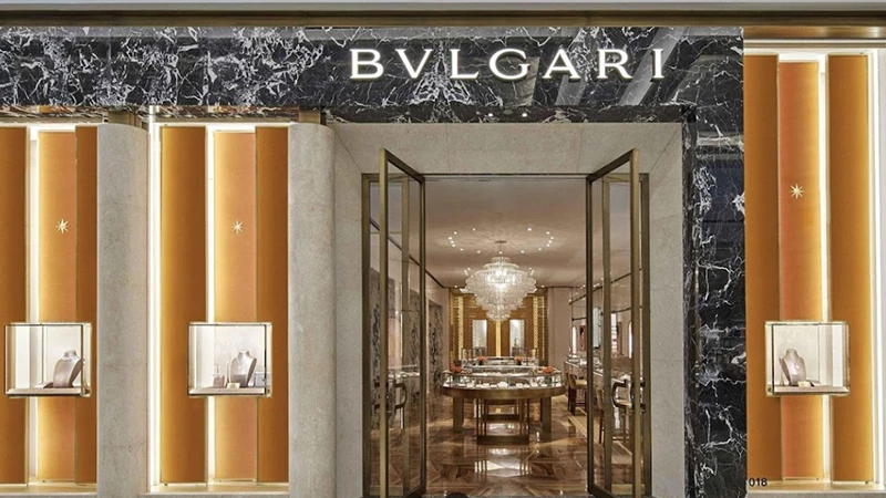 Bulgari Jewelry Store