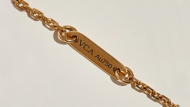 A jewelry piece from Van Cleef