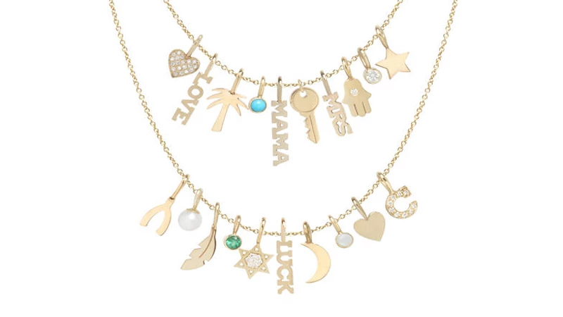 a popular necklace by Zoe