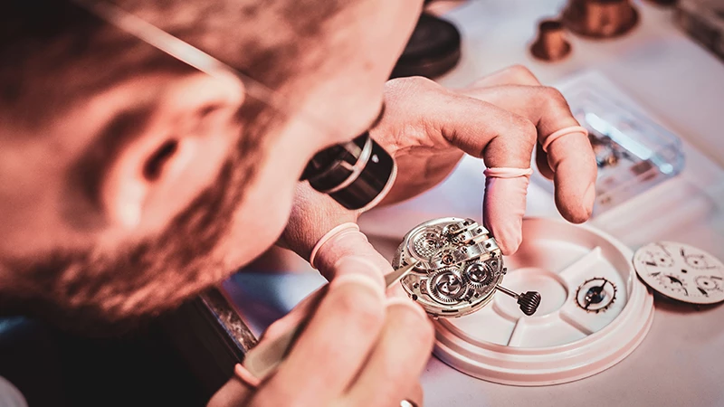 assembling a mechanical watch