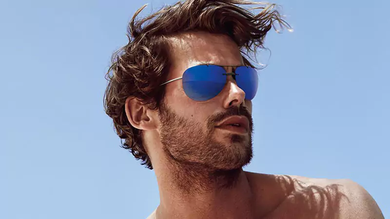 Men's colorful sunglasses