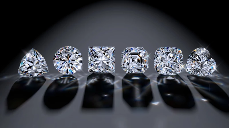 different cut diamonds