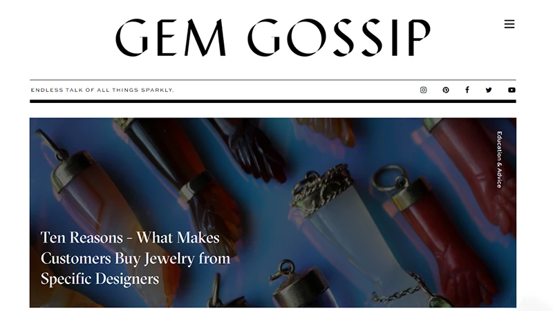 Daniele Miele – Gem Gossip: Your Jewelry Companion 