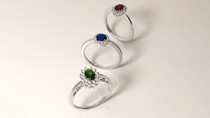jewelry pieces from GemsNY