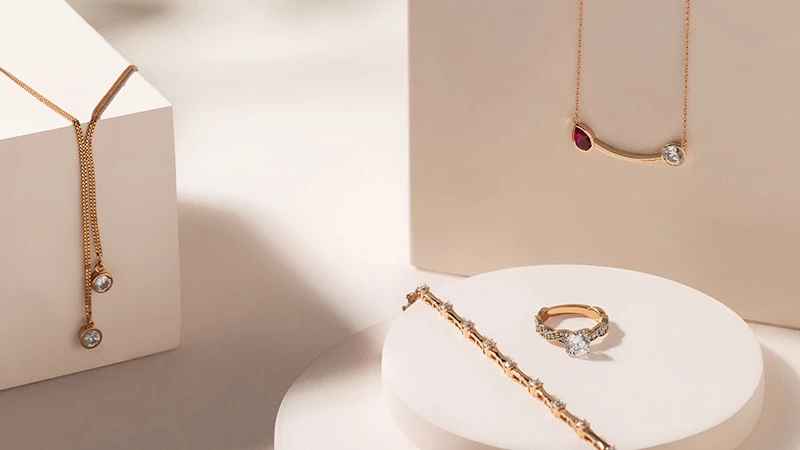Diamondere’s jewelry pieces