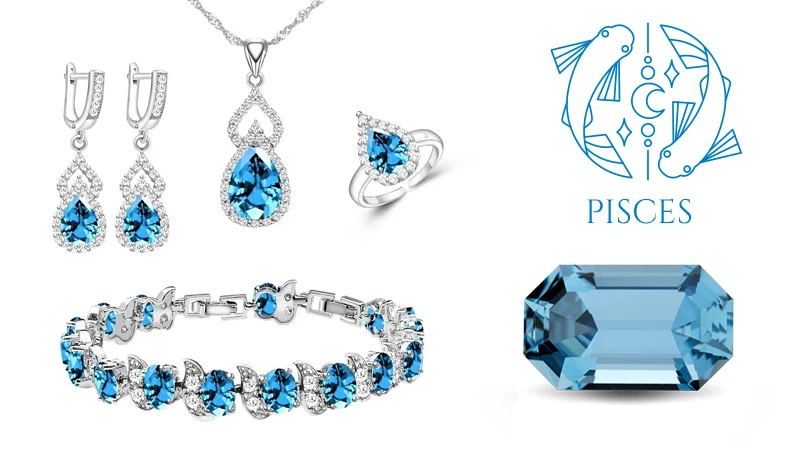 March Birthstone Jewelry: Aquamarine