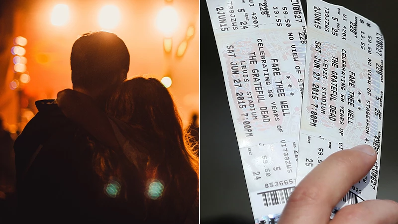 concert or event tickets
