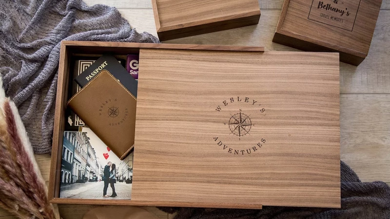 handcrafted keepsake box