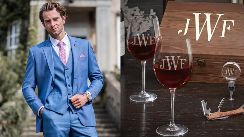 mens with wine glass