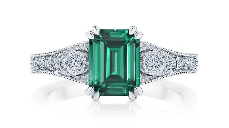 Emerald Engagement Rings