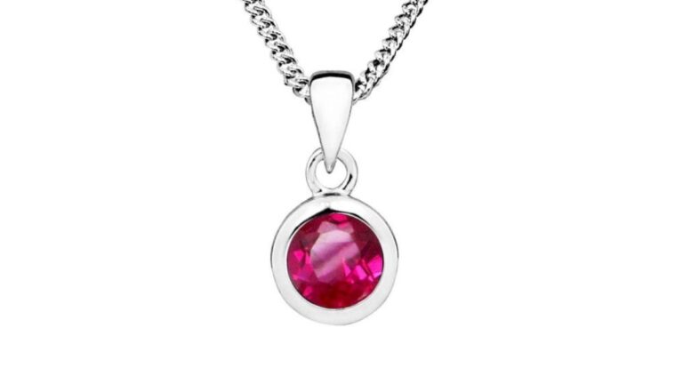Diamond Ruby Pendant