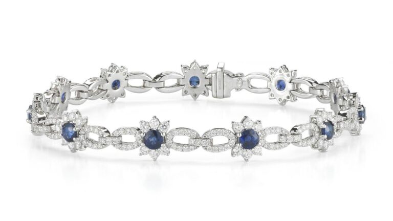 sapphire bracelet