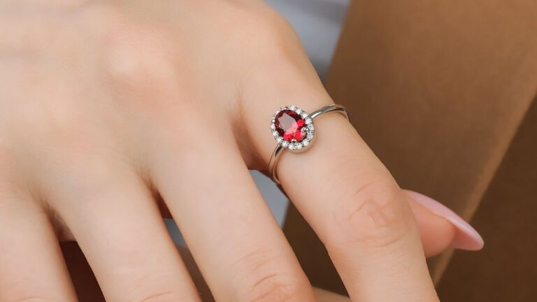 Ruby Engagement Ring