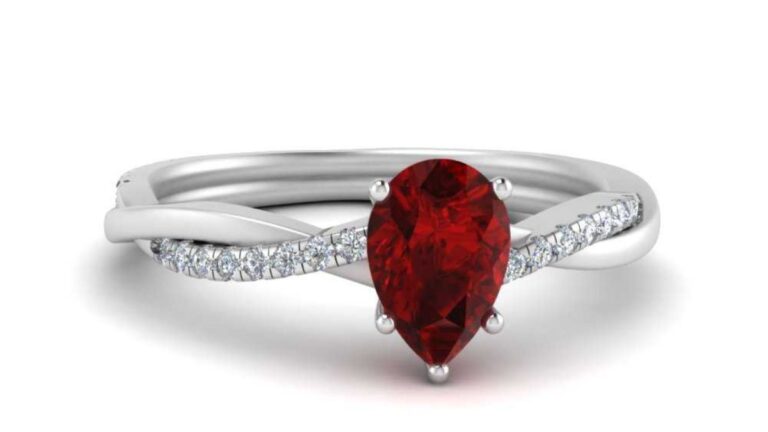 Ruby Engagement Rings