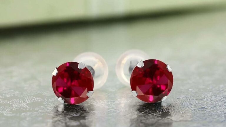 Ruby Studs