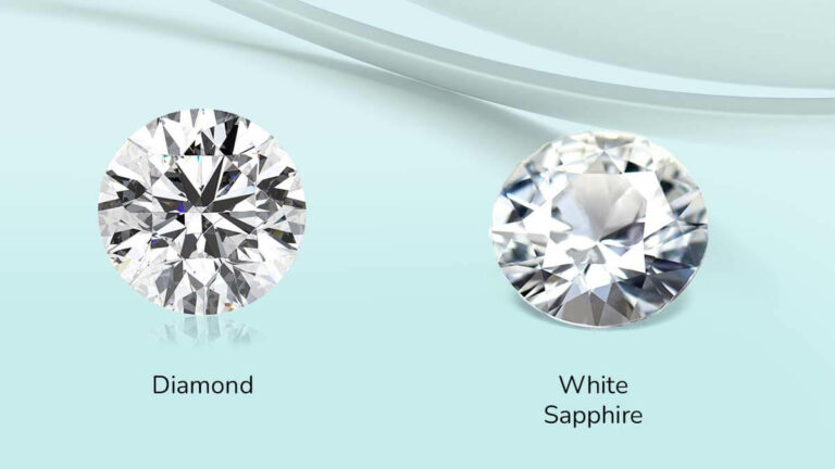 Difference Between Diamond & White Sapphire