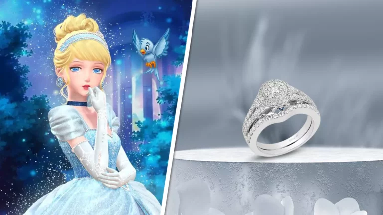 Cinderella-inspired ring