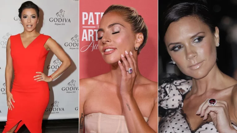 Victoria Beckham, Eva Longoria, Katy Perry flaunting their ruby rings