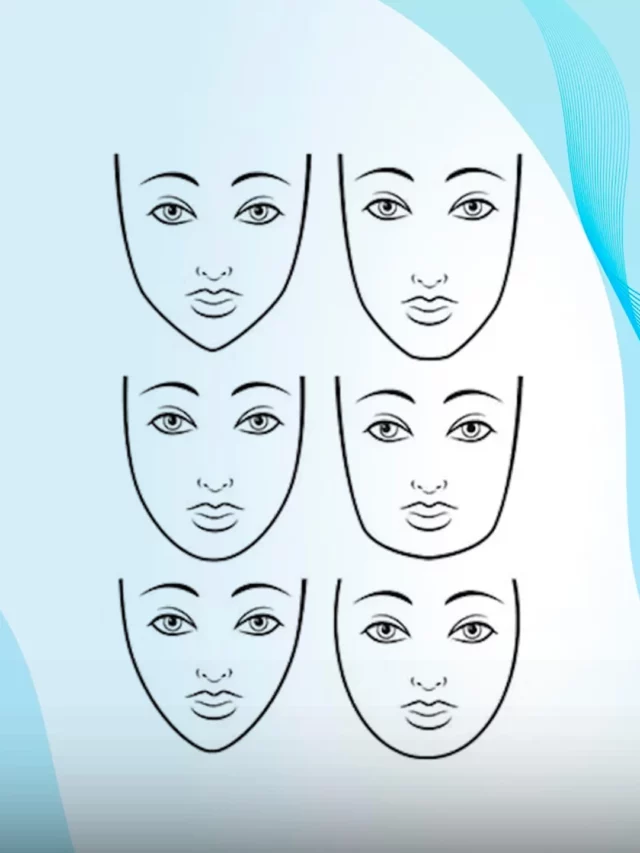 different facial shapes