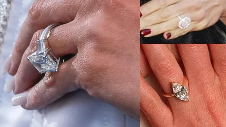 victoria beckham engagement ring collection